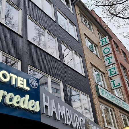 Hotel Mercedes/Centrum Hamburg Dış mekan fotoğraf