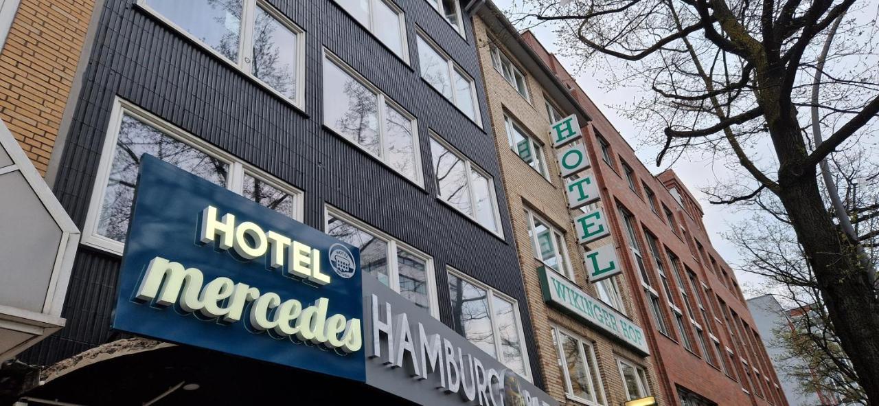 Hotel Mercedes/Centrum Hamburg Dış mekan fotoğraf