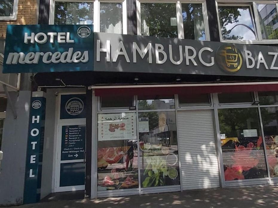 Hotel Mercedes/Centrum Hamburg Dış mekan fotoğraf